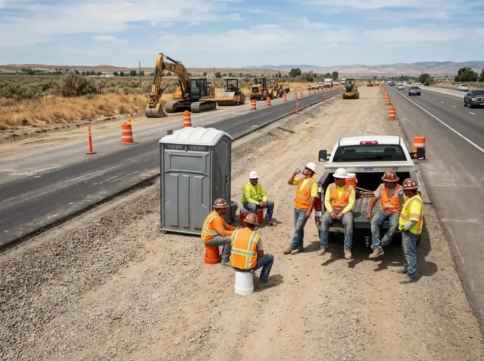 highway-road-construction-crew-007 — frequently asked questions, Porta Potty and Restroom Rentals in Laguna Niguel, CA